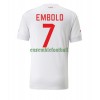 Maillot de Supporter Suisse Breel Embolo 7 Extérieur Coupe du Monde 2022 Pour Homme